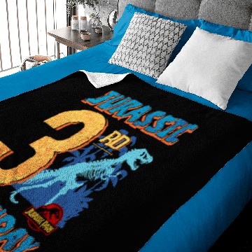 Discover Jurassic Park 3Rd Birthday T Rex Baby Blankets