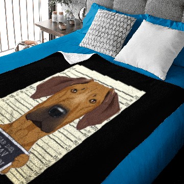 Discover Funny Rhodesian Ridgeback Dad I Rhodesian Lover Baby Blankets