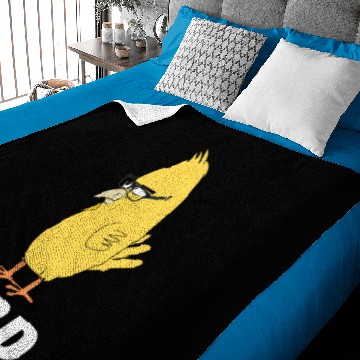 Discover Nird Bird Nerd Funny Nerd Baby Blankets