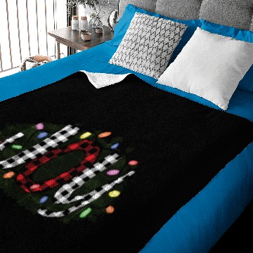 Discover Joy Christmas Tree Light Baby Blankets