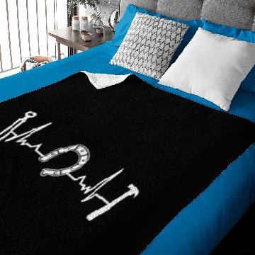 Discover Horseshoe Trimming Baby Blankets