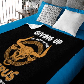 Discover taurus zodiac never give up Baby Blankets