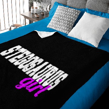 Discover Stegosaurus girl Baby Blankets