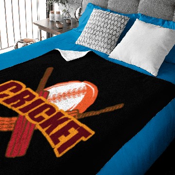 Discover Cricket Cricketer Baby Blankets