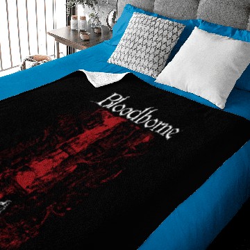 Discover Bloodborne Red City Background Baby Blankets