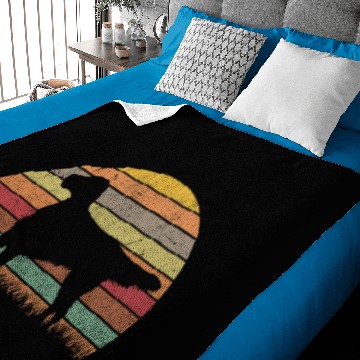 Discover English Setter Retro Vintage Baby Blankets