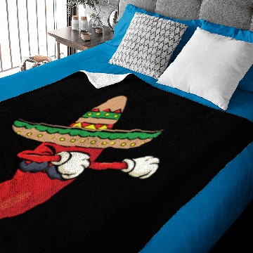 Discover Dabbing Jalapeno Pepper Baby Blankets