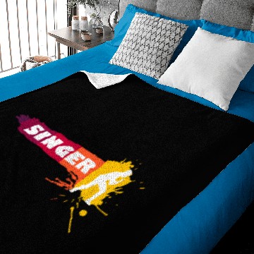 Discover Creative Singer Gift Idea Baby Blankets