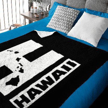 Discover Hi Hawaii Islands Baby Blankets