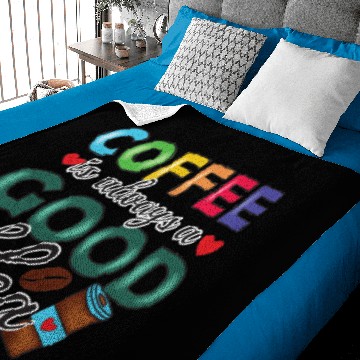 Discover Funny Coffee Lovers Saying - Coffee Sublimation Baby Blankets