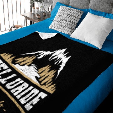 Discover Telluride Colorado Baby Blankets