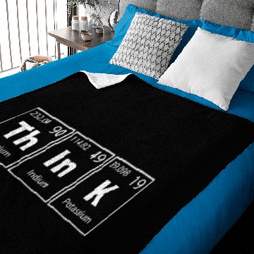 Discover Think (Think) Periodic Table Elements Baby Blankets