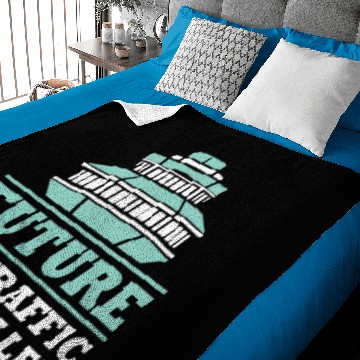 Discover Aviation Student Future Air Traffic Controller Baby Blankets