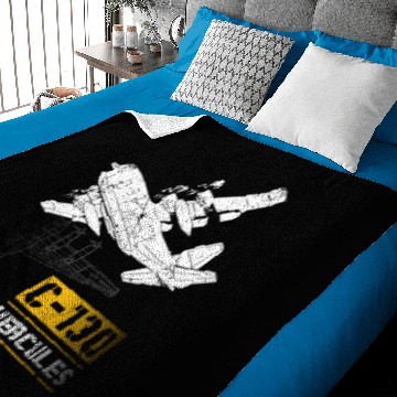 Discover C 130 Hercules Baby Blankets