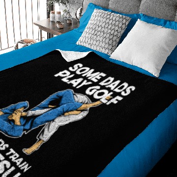 Discover BJJ Design for a Jiu Jitsu Dad Baby Blankets