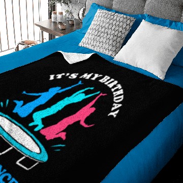 Discover Trampoline Its My Birthday Lets Bounce Baby Blankets