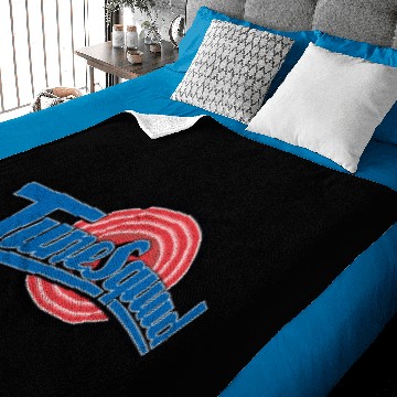 Discover Space Jam Tune Squad Logo Baby Blankets