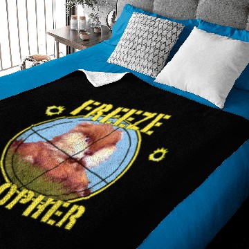 Discover Caddyshack Freeze Gopher birthday christmas Baby Blankets