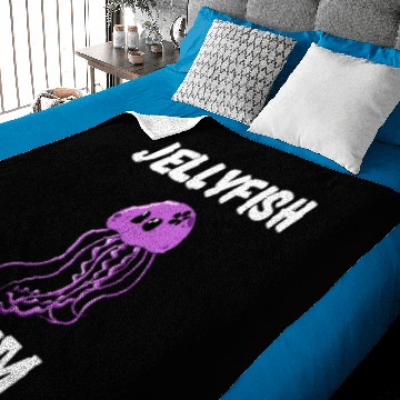 Discover Jellyfish Mom Baby Blankets