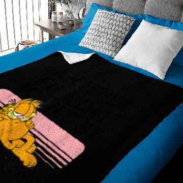 Discover Garfield Ruined By Responsibility Baby Blankets