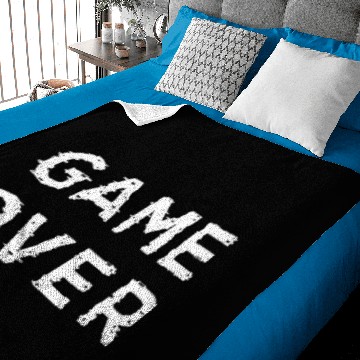 Discover GAME OVER Classic Baby Blankets