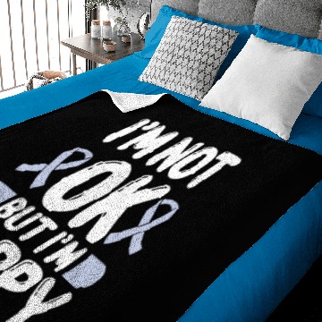 Discover Irritable Bowel Syndrome Awareness Periwinkle Baby Blankets