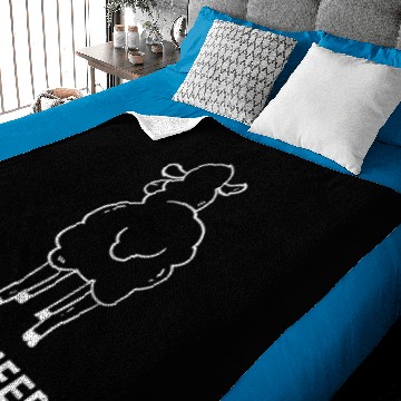 Discover I am A Sheep Wool Baby Blankets