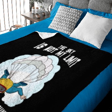 Discover sky playground - funny skydiving saying Baby Blankets
