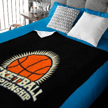Discover Basketball Championship Baby Blankets