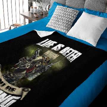 Discover Grim Reaper Hunter Baby Blankets