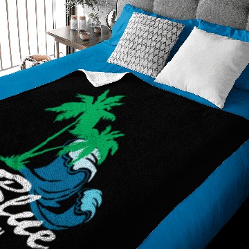 Discover beach blue Baby Blankets