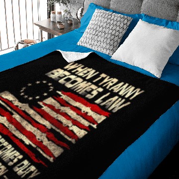 Discover When Tyranny Becomes Law Rebellion Becomes Duty U 3D Baby Blankets