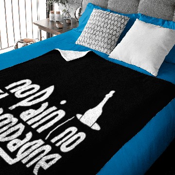 Discover No Pain Champagne Baby Blankets