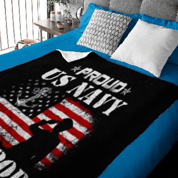 Discover American Flag US Navy Proud Pop Pop Baby Blankets