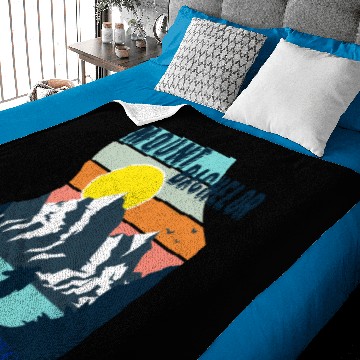 Discover Mount Bachelor Bend Oregon Baby Blankets