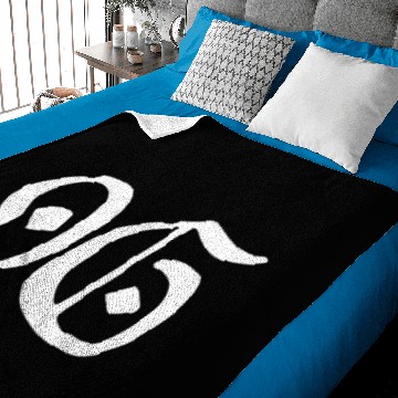 Discover OG Original Gangster (White on Red) Baby Blankets