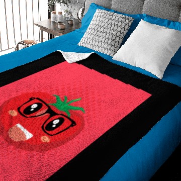 Discover Tomato Fruit Berry Eater Fruitarian Baby Blankets