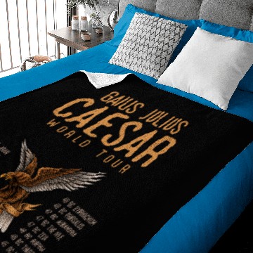 Discover Gaius Julius Caesar World Tour, Ancient Roman Baby Blankets