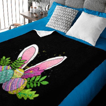 Discover Funny Womens Easter Bunny Ear Flower Headband for Baby Blankets