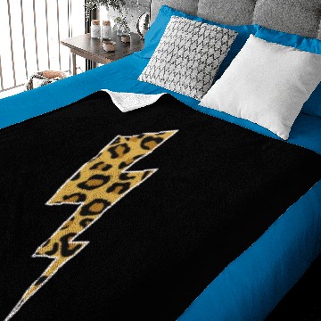 Discover zeus lightening bolt leopard Baby Blankets