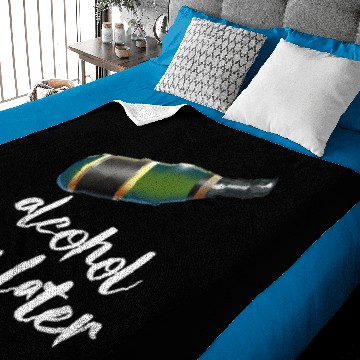 Discover Alcohol You Later Baby Blankets