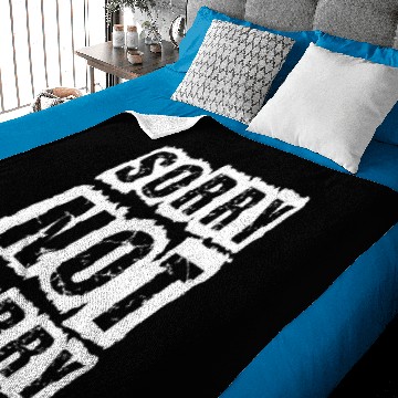 Discover sorry not sorry Baby Blankets