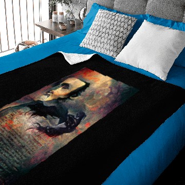 Discover Edgar Allan Poe Baby Blankets