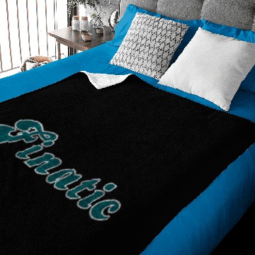 Discover Finatic Miami Vintage Distressed (Aqua & White) Baby Blankets