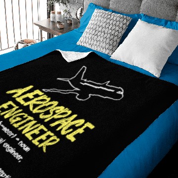 Discover Aerospace Engineer Definition Funny Engineering Baby Blankets