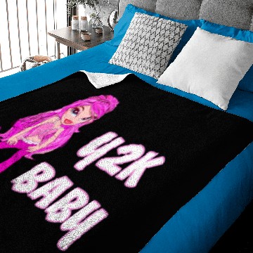 Discover Y2K bratz baby aesthetics 2000 style Baby Blankets