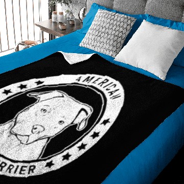 Discover American Pit Bull Terrier Fan Gift Baby Blankets