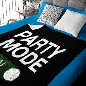 Discover Party Mode on Off Sequin Baby Blankets