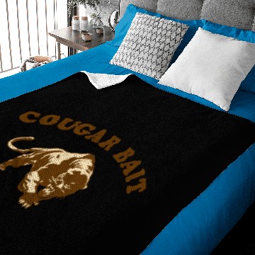 Discover Cougar Bait Baby Blankets
