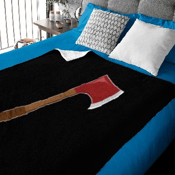 Discover Ax Wood Chopper Baby Blankets